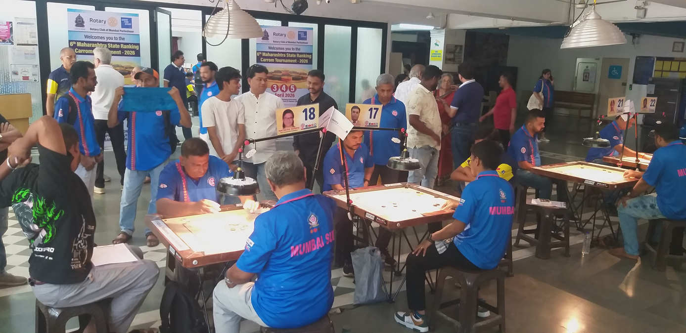 6th Rotary Club of Mumbai Parleshwar State Ranking Carrom Tournament 2026-27